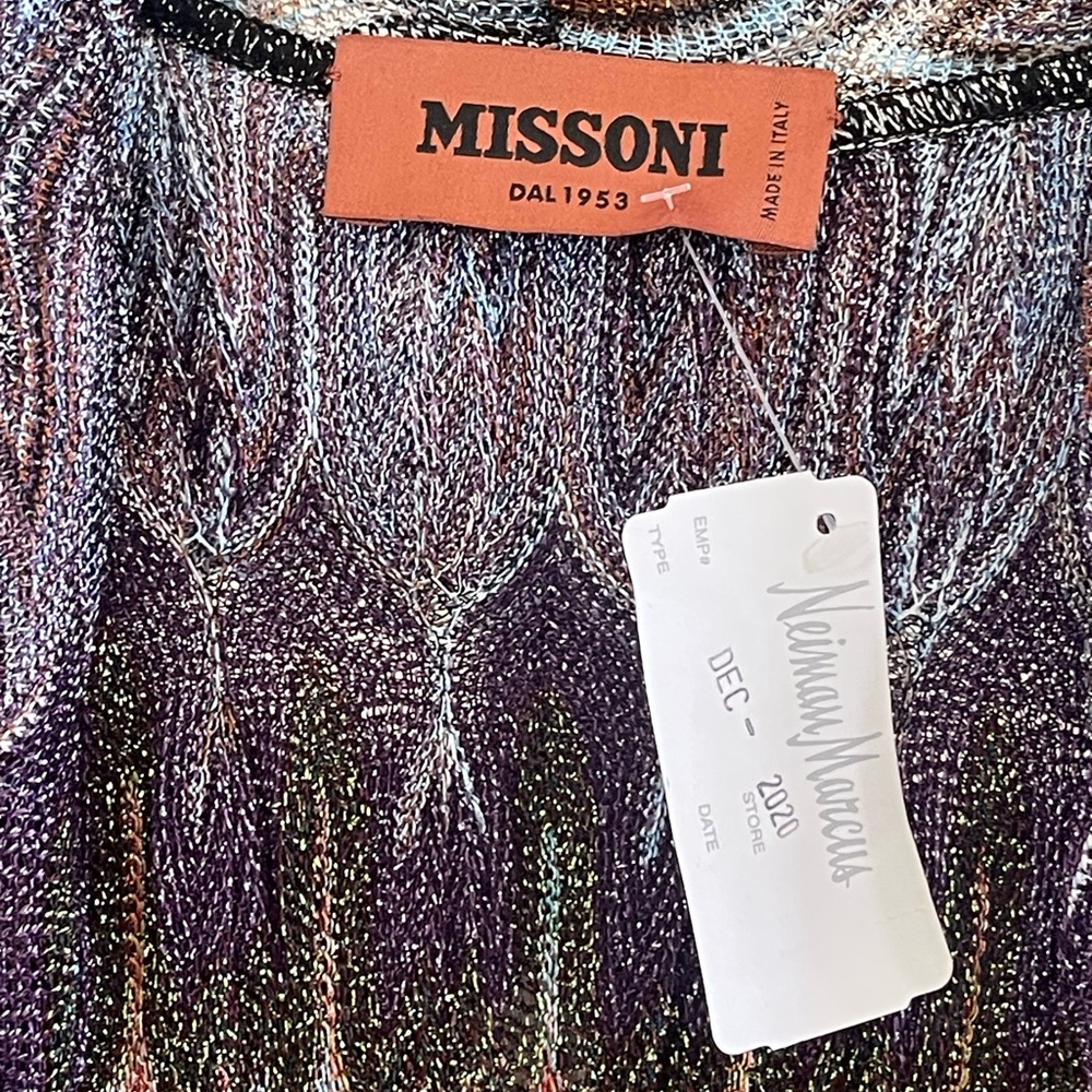 MISSONI Multicolor Maxi jacket - Picture 10 of 11